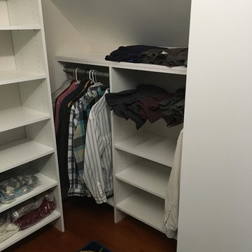 His and Hers Master Closet
