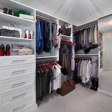 His and Hers Walk In Closet