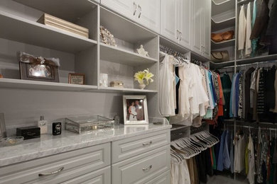 Inspiration for a timeless closet remodel in New Orleans