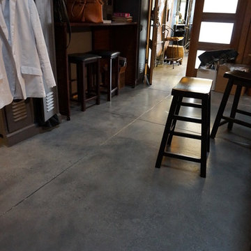 Industrial Salon Floors