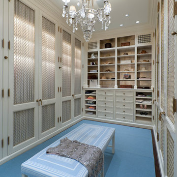 Interior Architecture of Miami Indian Creek Home – Her Closet