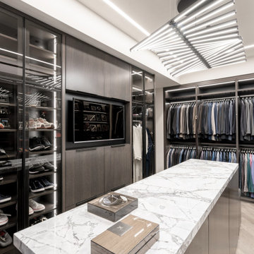 Intracoastal Residence "His" Closet