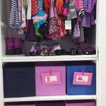 Kid's Closet Organizing by Organize Don't Agonize