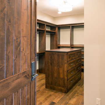 Knotty Alder Cabinetry