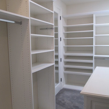 Large Walk in closet with all the details