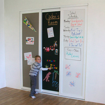 Learning & Display - Sliding Closet Doors
