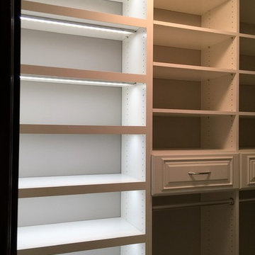 Lighted Shoe Shelves