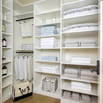 Linen Closet in a Palo Alto Home