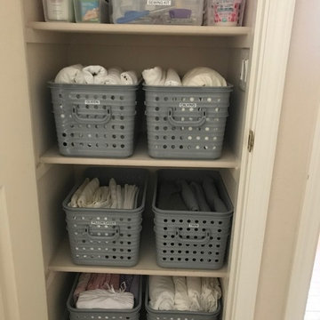 Linen closet - Let's get organized