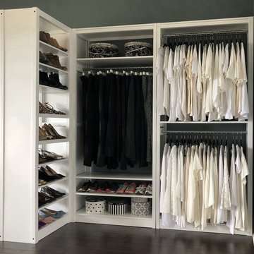 Lundia SOLID WOOD Closets in Painted White