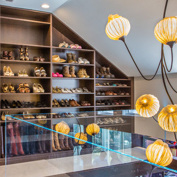 Luxury Two Story Master Closet