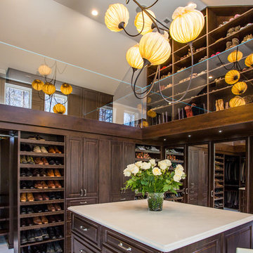 Luxury Two Story Master Closet