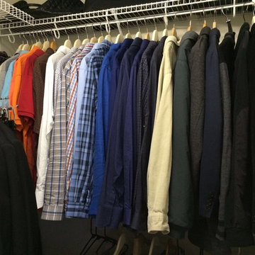 Male Closet Organization