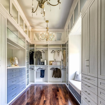 Master Bath Closet - Mike Ford Custom Homes - Witherspoon Parade Model