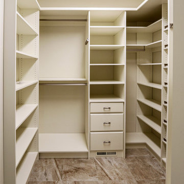 Master Bedroom Walk-in Custom Closet with Maximum Storage and  Organization