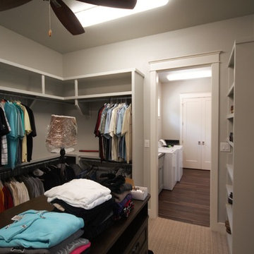 Master closet - Hill Country Hideaway