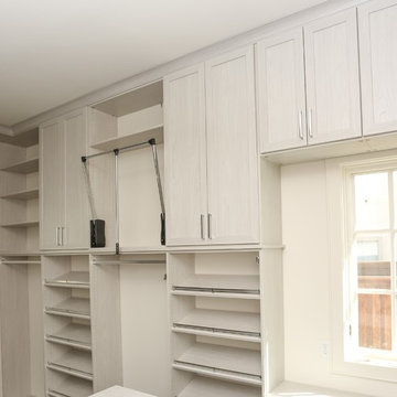 Master Closet in Skye and with Crown and Accessories