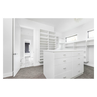 Master Closet - Modern - Closet - Indianapolis - by Eaton Custom Homes