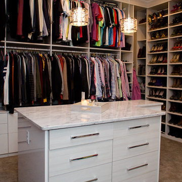 Master Closet with Bells and Whistles
