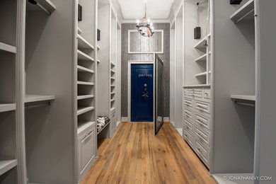 Master Closet with Walk in Safe