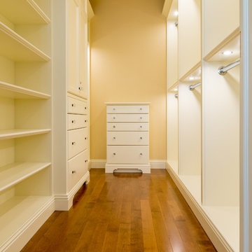 Master walk-in closet