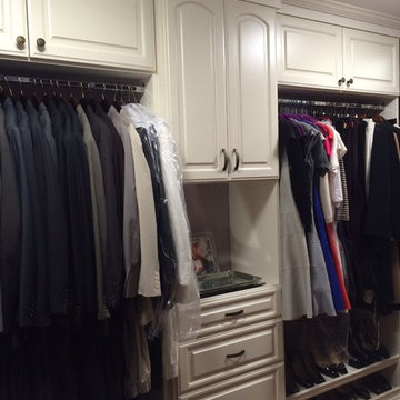 Maximizing Space for a Master Closet in Bowie, MD