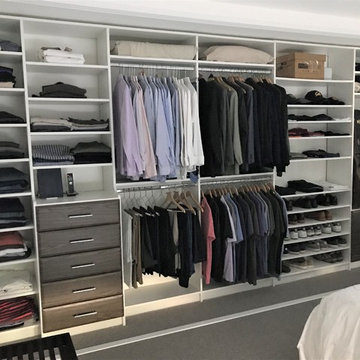 Men's closet design