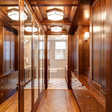 Men's Wood Closet