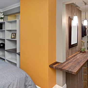 Minneapolis Contemporary Custom Walk-in Closet