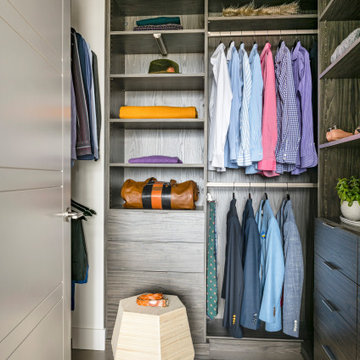 Modern Elegance - Master Closet