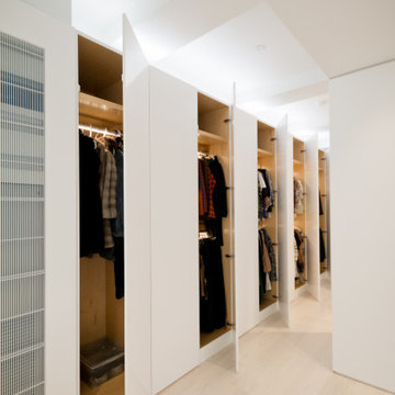 Modern Master Closet