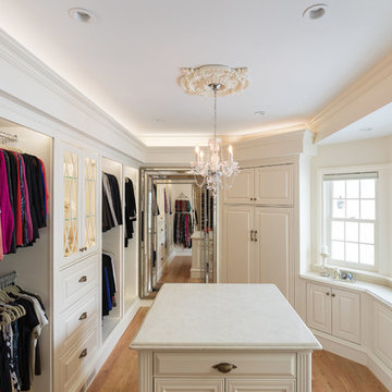 Monument St Concord MA - Custom dressing room and closet