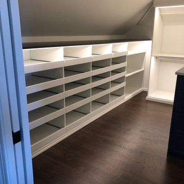 Morristown Master Closet with Blue Island