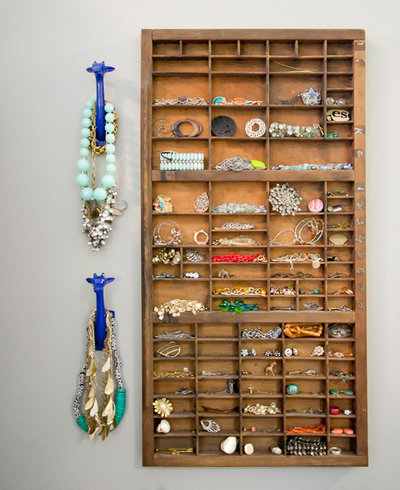 Eclectic Cabinet by Chris Dorsey Architects, Inc