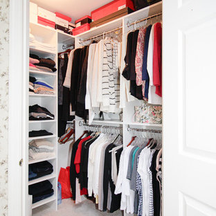 Small elegant closet photo in New York
