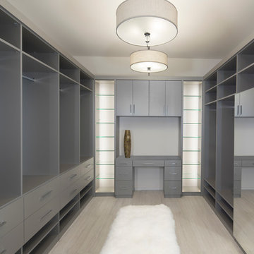 NAHB The New American Home 2017 - Contemporary Master Closet