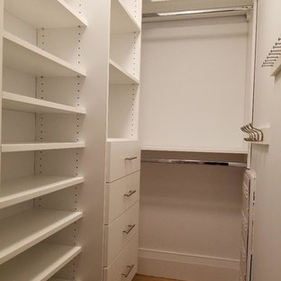 Narrow Walk-in Closet