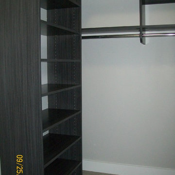 New Construction: Four closets and one pantry.