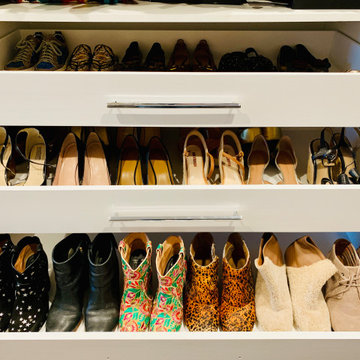 New pull-out shoe rack
