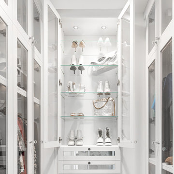 NYC Apartment Walk-in Closet