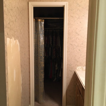 Old closet doorway