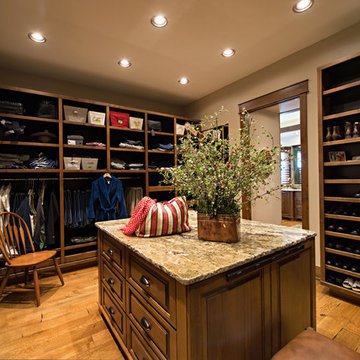 Owner's Corridor luxury closet