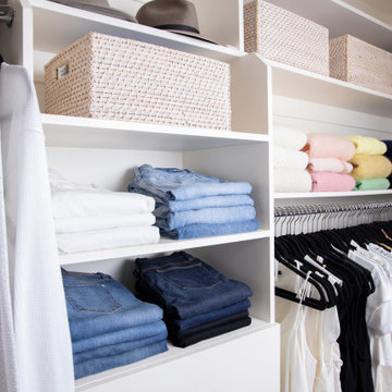 Palm Avenue Closet Organization
