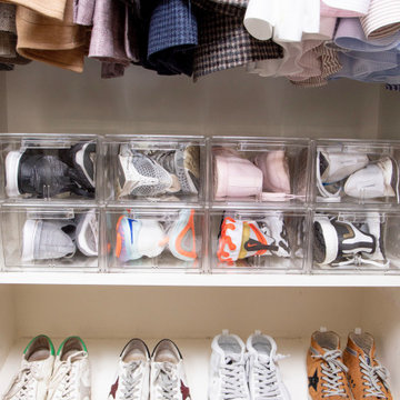 Palm Avenue Closet Organization