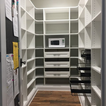 Pantry and Reach-in Closets (Tenafly,NJ)