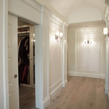 Parisian Chateau - Master Suite Dressing Rooms www.hryanstudio.com