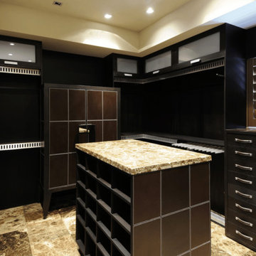 Transitional Walk In Closet in Beverly Hills