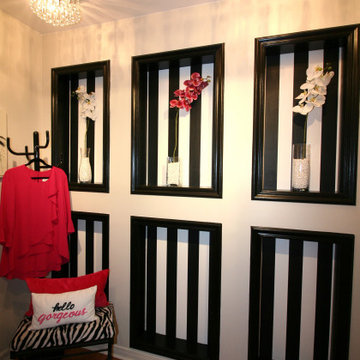 Pink & Black Dressing Room