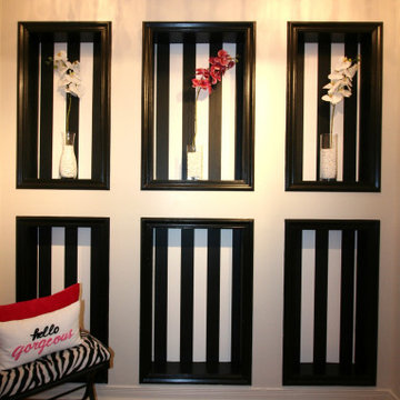 Pink & Black Dressing Room