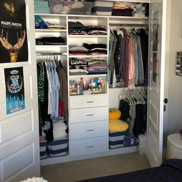 Reach-in Closet and Nook Space